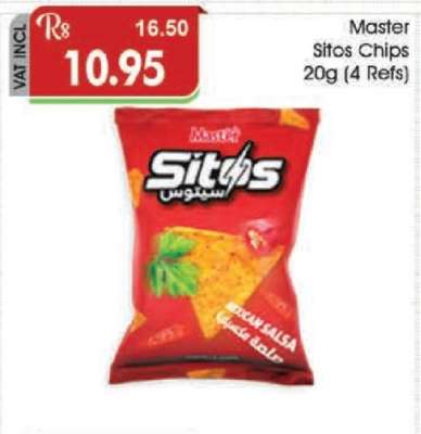 Master Sitos Chips 20g (4 Refs)