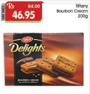 Tiffany Bourbon Cream 200g