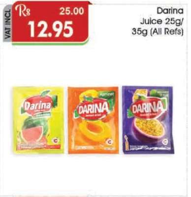 Darina Juice 25g/35g (All Refs)