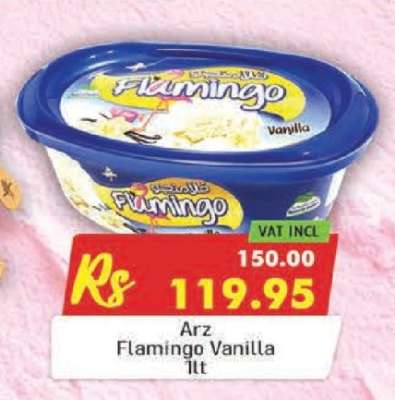 Arz Flamingo Vanilla 1lt
