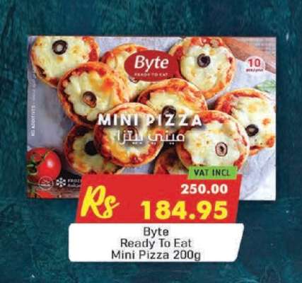 Byte Ready To Eat Mini Pizza 200g