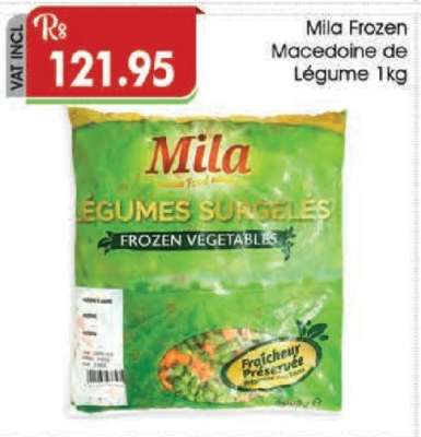 Mila Frozen Macedoine de Légume 1kg