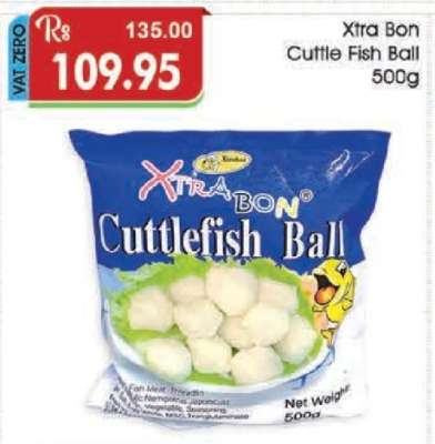 Xtra Bon Cuttle Fish Ball 500g