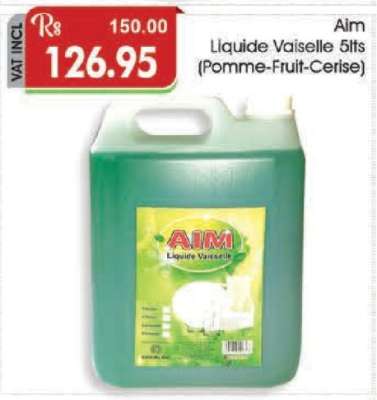 Aim Liquide Vaisselle 5lts (Pomme-Fruit-Cerise)