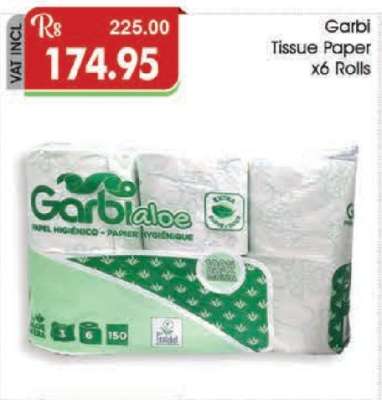 Garbi Tissue Paper x6 Rolls