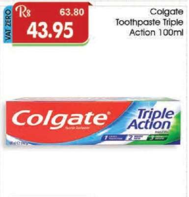Colgate Toothpaste Triple Action 100ml