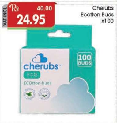Cherubs Ecotton Buds x100