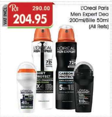 L'Oreal Paris Men Expert Deo 200ml/Bille 50ml