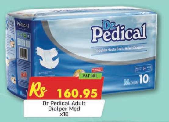 Dr Pedical Adult Dialper Med x10