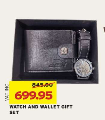 WATCH AND WALLET GIFT SET