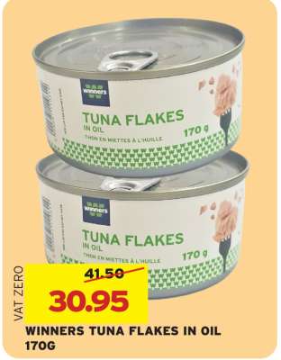 WINNERS TUNA FLAKES IN OIL 170G