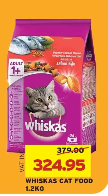 WHISKAS CAT FOOD