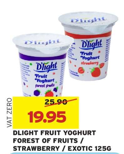 Dlight Fruit Yoghurt