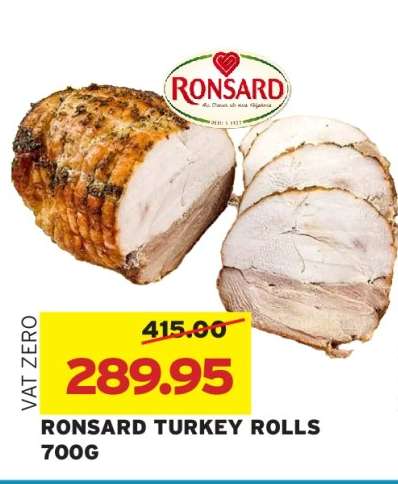 RONSARD TURKEY ROLLS