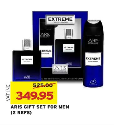 ARIS GIFT SET FOR MEN (2 REFS)