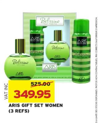 ARIS GIFT SET WOMEN (3 REFS)
