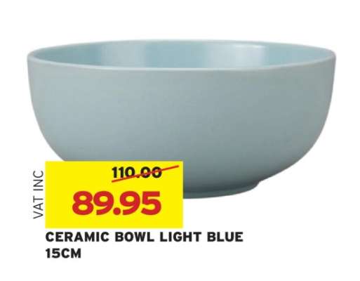 CERAMIC BOWL LIGHT BLUE