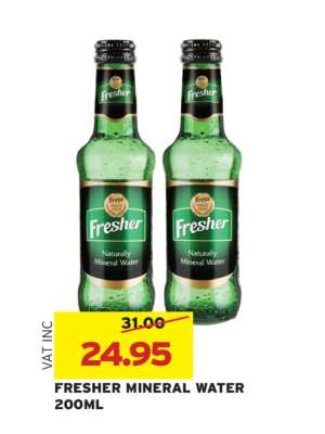 FRESHER MINERAL WATER