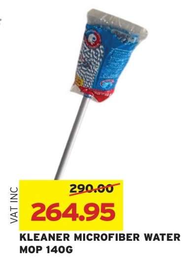 KLEANER MICROFIBER WATER MOP 140G