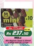 Mini Magnum Classic & Almond & White 55ml X8 + 2 Free
