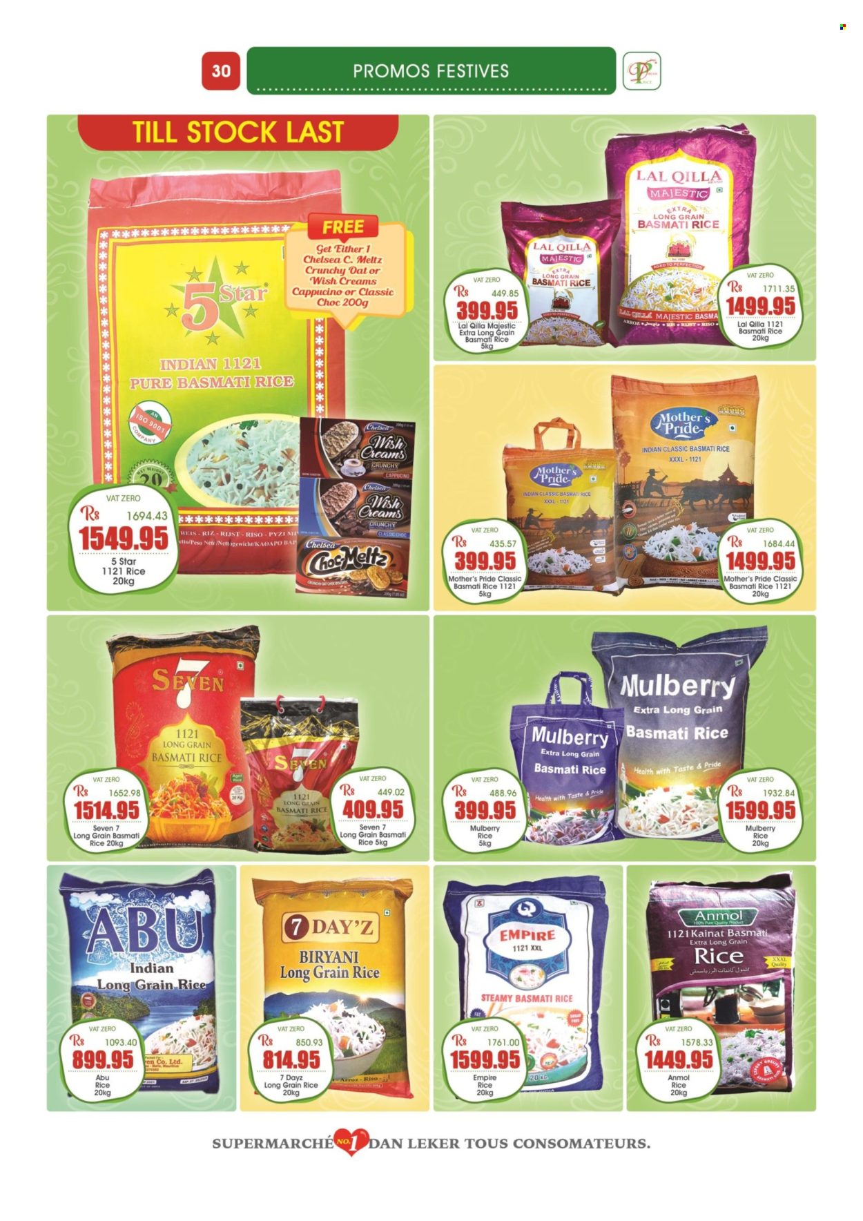 thumbnail - Dreamprice Catalogue - 15.10.2022 - 13.11.2022 - Sales products - sugar, basmati rice, rice, long grain rice. Page 30.