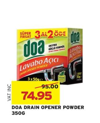 DOA DRAIN OPENER POWDER