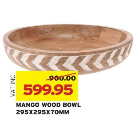 MANGO WOOD BOWL