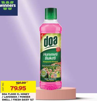 DOA FLOOR CL HONEY / LAVENDER / POWDER SMELL / FRESH DAISY 1LT