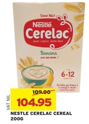 NESTLE CERELAC CEREAL 200G