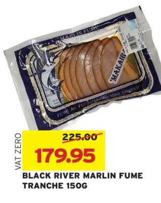 BLACK RIVER MARLIN FUME TRANCHE 150G