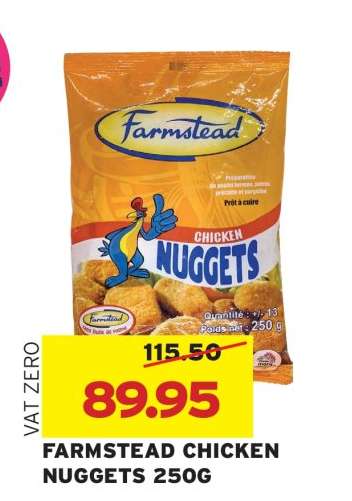 Farmstead Chicken Nuggets 250G