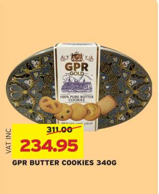 GPR BUTTER COOKIES 340G