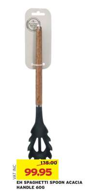 EH SPAGHETTI SPOON ACACIA HANDLE 60G