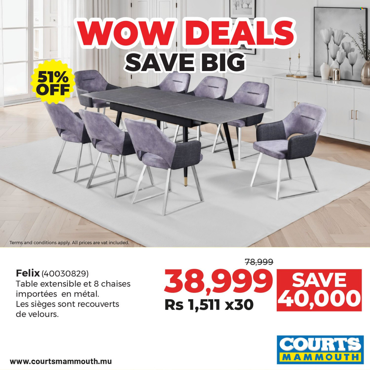 Courts Mammouth catalogue - 6.06.2025 - 9.06.2025. Page 1