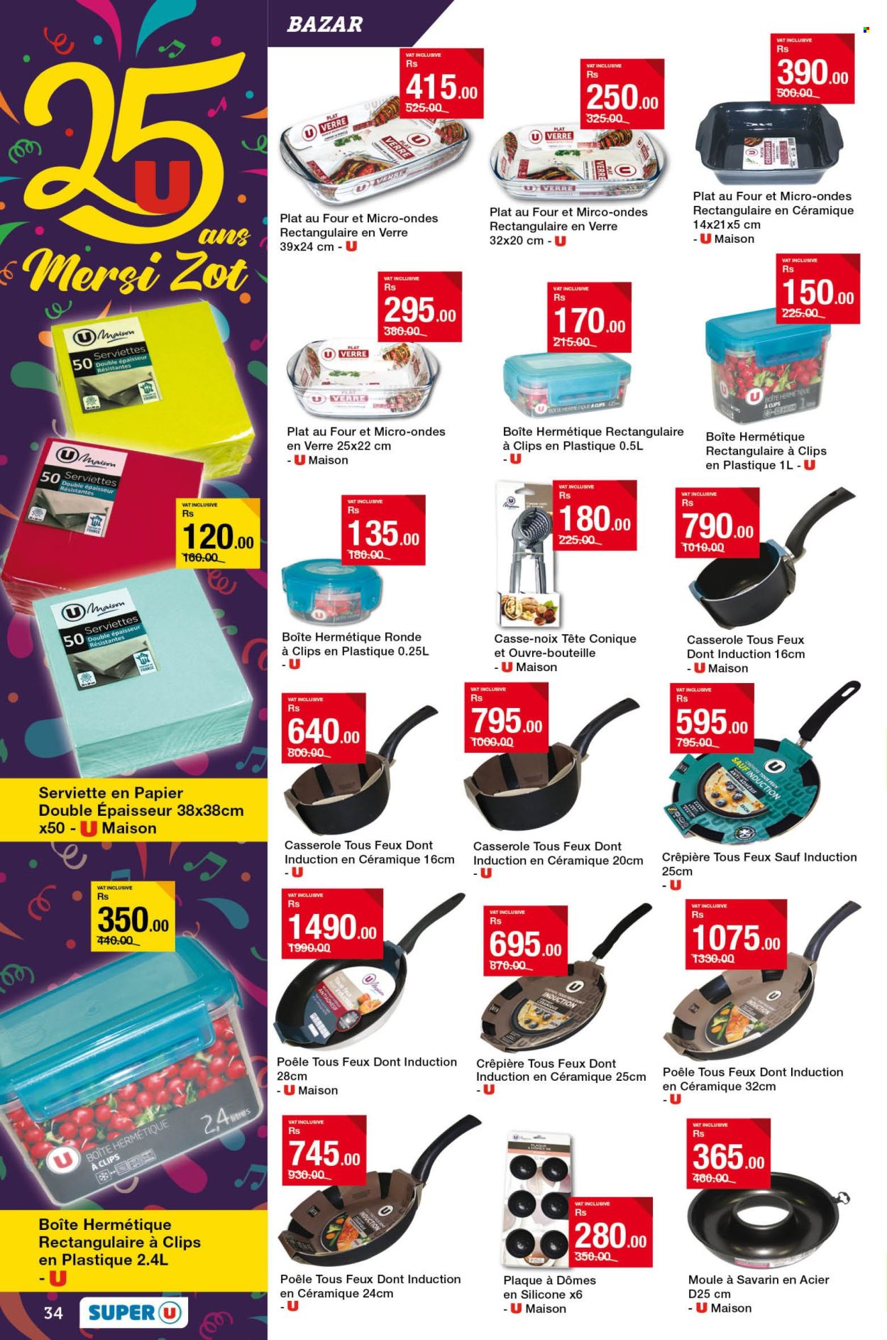 Super U catalogue - 12.06.2025 - 8.07.2025. Page 34