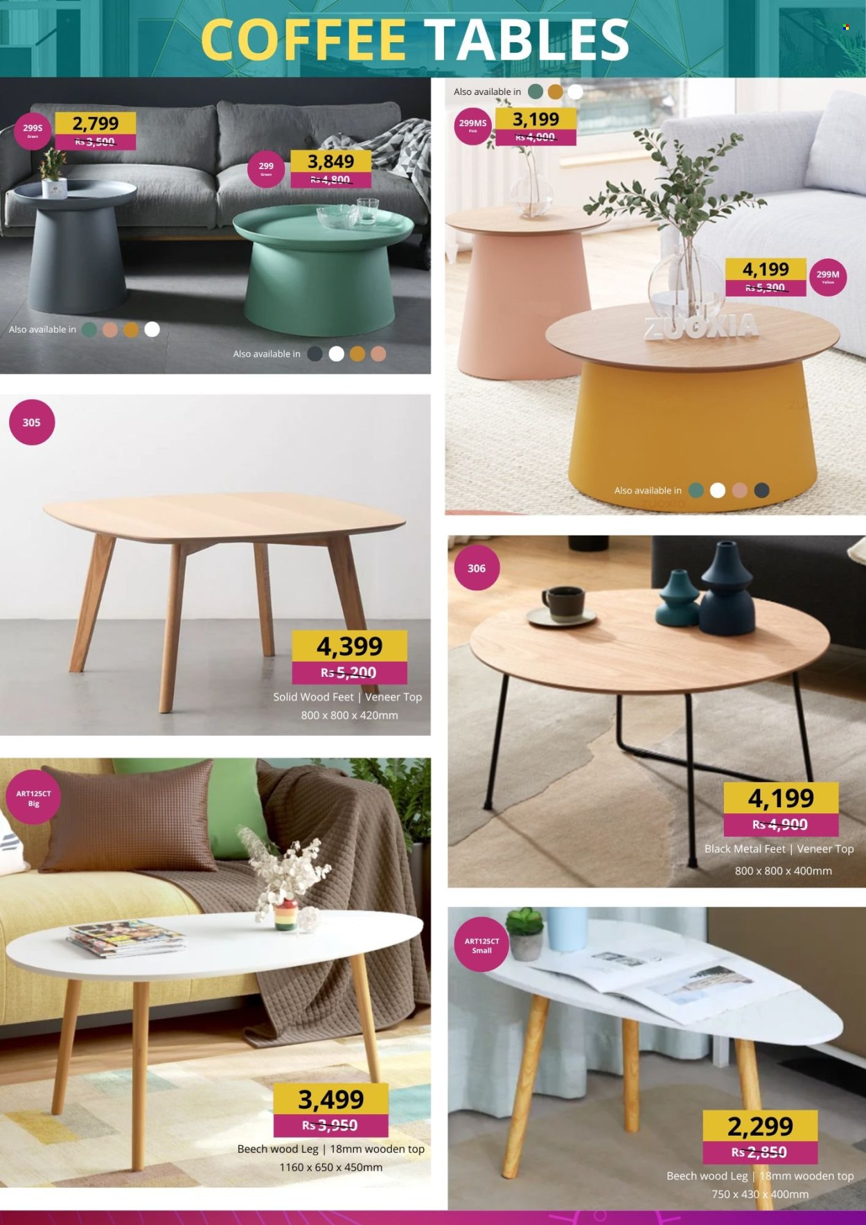 thumbnail - Lovely Home Catalogue - 16.10.2022 - 6.11.2022 - Sales products - table, coffee table. Page 20.