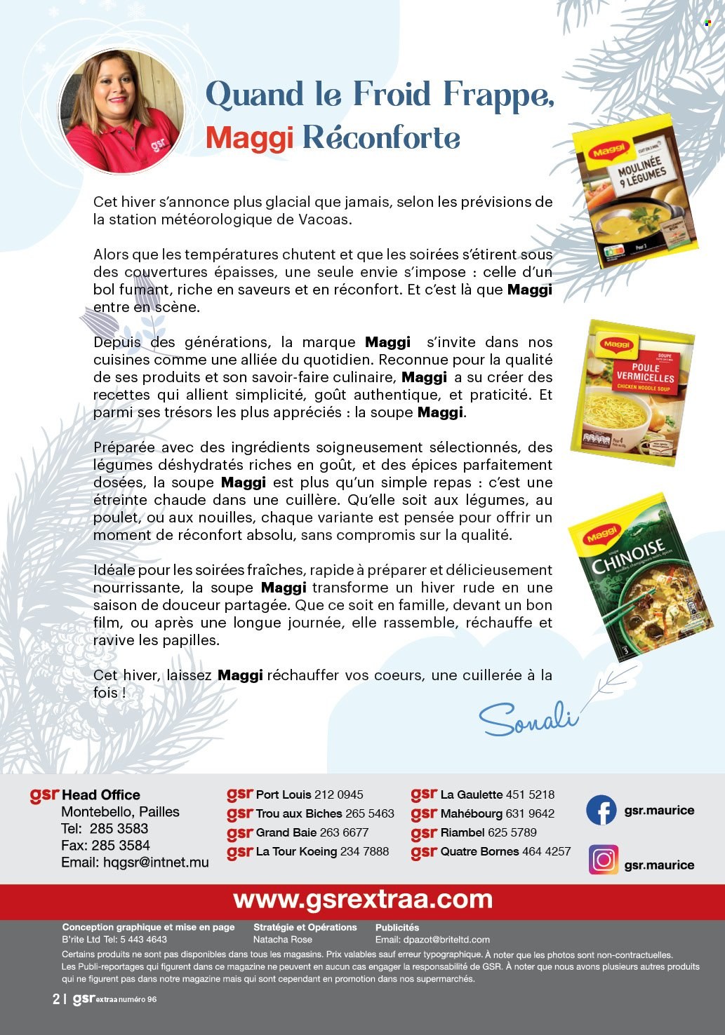 GSR catalogue - 1.06.2025 - 30.06.2025. Page 2