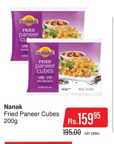 Nanak Fried Paneer Cubes