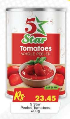 5 Star Peeled Tomatoes