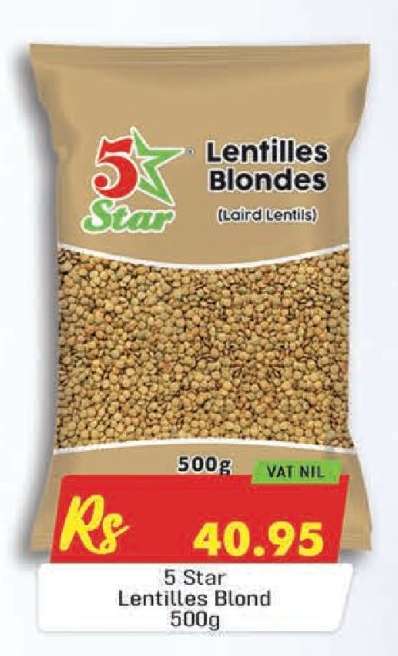 5 Star Lentilles Blond