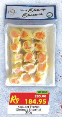 Xcellent Frozen Shrimps Shaomai