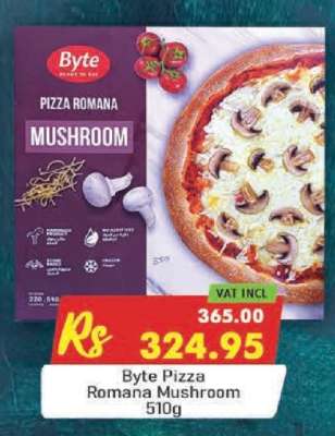 Byte Pizza Romana Mushroom 510g