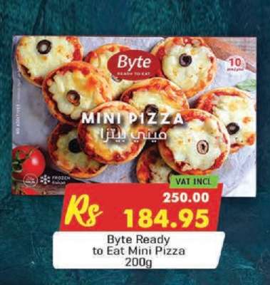 Byte Ready To Eat Mini Pizza 200g