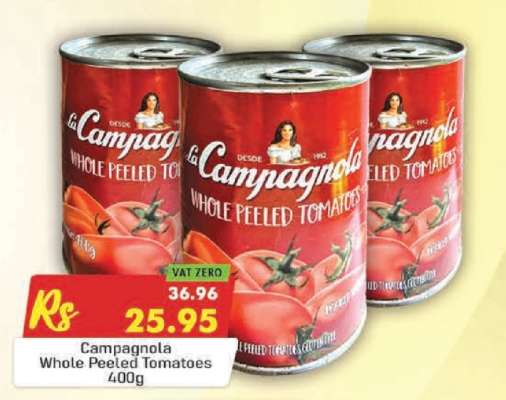 Campagnola Whole Peeled Tomatoes 400g