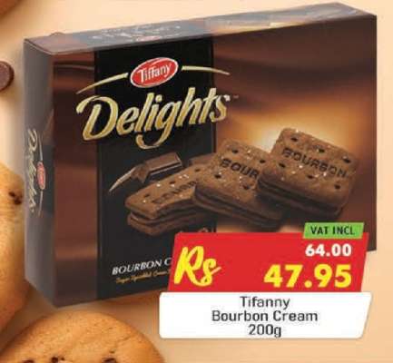 Tifanny Bourbon Cream 200g