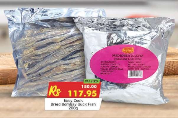 Easy Cook Dried Bombay Duck Fish