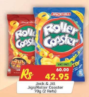 Jack & Jill Jigs/Roller Coaster 70g (2 Refs)