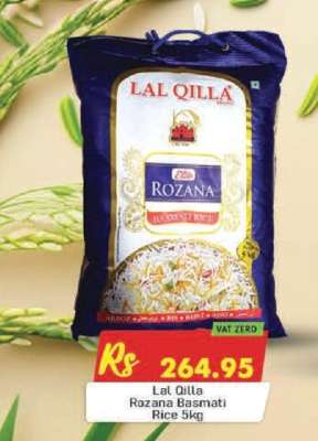 Lal Qilla Rozana Basmati Rice 5kg