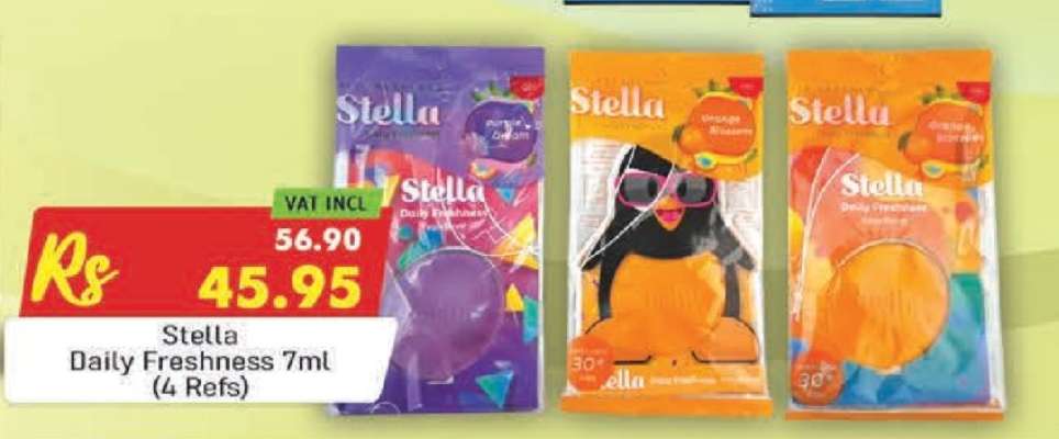 Stella Daily Freshness 7ml (4 Refs)