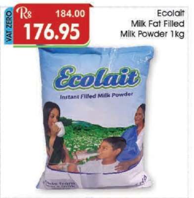 Ecolait Milk Fat Filled Milk Powder 1kg